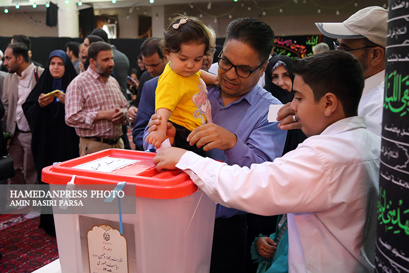 دومین مرحله چهاردهمین ذوره انتخابات ریاست جمهوری در همدان